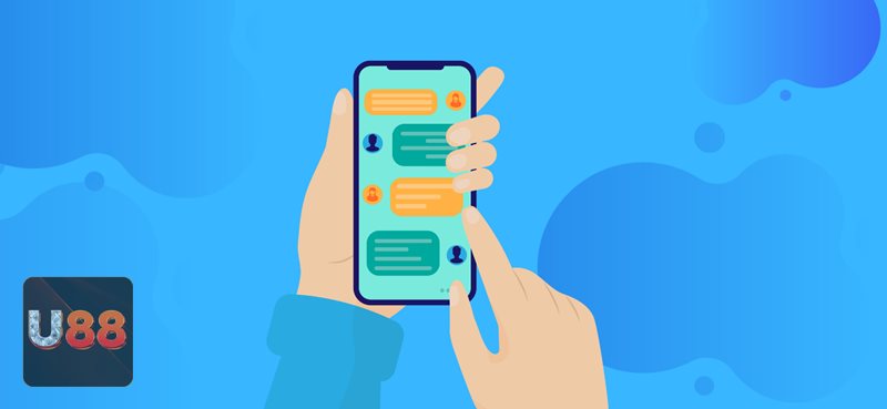 Liên Hệ U88 - Live chat phù hợp với câu hỏi cần phản hồi nhanh