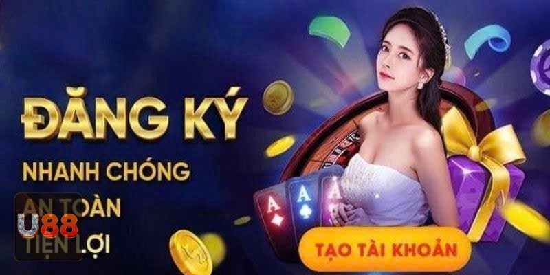 Đăng Ký U88 - Hoàn thiện thông tin cá nhân trước khi bắt đầu thao tác